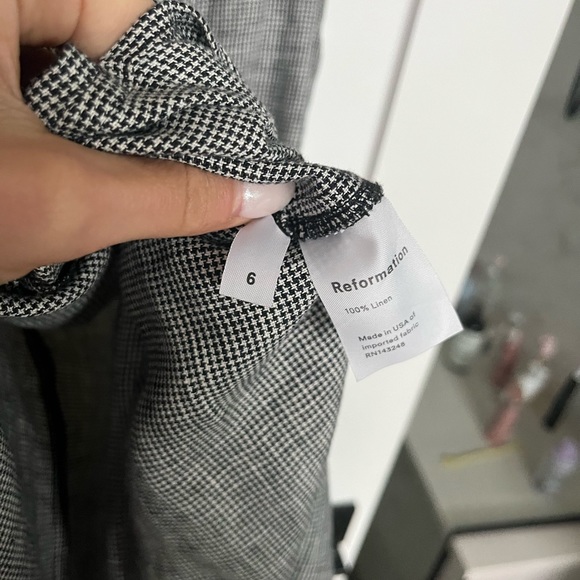 Reformation lavender dress in Boston check size 6 - Picture 8 of 10